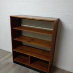 Vintage Midcentury Boekenkast | Wandkast | Retro thumbnail 3
