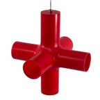 Jan Melis & Ben Oostrum For Dark - Hanging Pendant Lamp - Model ‘Crosslight’ - thumbnail 2