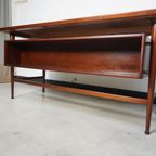 Teak Executive Desk By Formule Meubelen, 1960s thumbnail 6