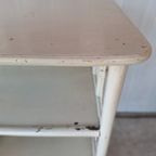 Vintage Manou Tafel, Sidetable, Vakkenkast, Divider, Kastje thumbnail 10