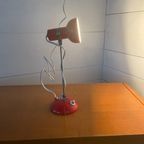 Vintage Bureaulamp Rood Veszi thumbnail 4