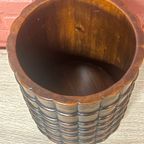Decoratieve Massief Houten Papiermand In Boekvorm thumbnail 12