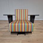 2x Neil David F1 Fauteuil - Essenhout - Design - Nieuwstaat thumbnail 11