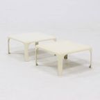 Set Of 2 Demetrio 45 Stackable Tables By Vico Magistretti For Artemide 1960S thumbnail 2