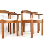 Set 4 Vamdrup Stoelen Eetkamerstoelen Deens Vintage Gestoffeerd thumbnail 4