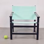 Vintage Safari Chair Hyllinge Møbler Denmark 1970 Fauteuil thumbnail 3