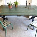 Prachtige Grote Boomstam Tuintafel 260 Cm thumbnail 9