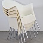 Set 4 Driade Lord Yo Stoel Philippe Starck Tuinstoel Design thumbnail 3