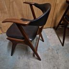 Set Van 6 Vintage Stoelen Koehoorn Stoelen Van Teeffelen thumbnail 16