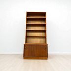 Vintage Hoge Boekenkast / Etagere / Vitrine thumbnail 4