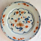 18Th Century Chinese Imari Floral Dish Plate Porcelain thumbnail 3