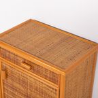 Vintage Rattan-wicker Cabinet thumbnail 8