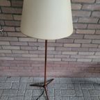 Scandinavische Teakhouten Vloerlamp thumbnail 5