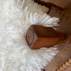 Antieke Houten Spijlenstoel Vs Speels Designobject thumbnail 6