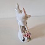 Jaren 60 Vintage Beeldje Hertje Bambi Porselein Beeld thumbnail 6