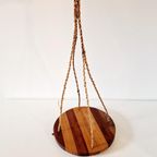 Vintage Bloempot Hanger Macramee Stijl Kamerplant Hangplank thumbnail 2