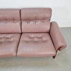 Vintage Coja Bank & Fauteuil Zweden '70 Leer Palissander thumbnail 13