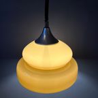 Mid Century Space Age Hanglamp - Vintage Beige Light Fixture thumbnail 3