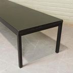 Vintage Mid Century Minimalist Salontafel, Zwart, 145X45 Cm thumbnail 8