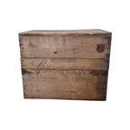 Oude Lanson Champagne Flessen Kist, Begin 1900 thumbnail 6