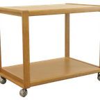 Vintage Deense Trolley 'biersted' Washed Oak thumbnail 5