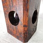 Sculptuur Object Antieke Wijnpers, Frankrijk 19e Eeuw thumbnail 3