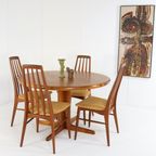 Ronde Deense Eettafel Johs. Kristoffersen & Son Tafel Vintage thumbnail 14