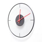 Minimalist Junghans Transparent Wall Clock, Germany 1990s thumbnail 9