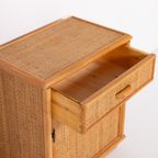 Pair Of Vintage Rattan Cabinets/Night Stands thumbnail 5