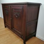 Antiek Frans Dressoir, Commode, Badkamerkast, Kastje thumbnail 8