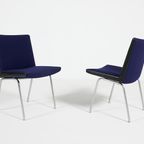 Set Of 4 Danish Modern ‘airport’ Chairs By Hans J. Wegner thumbnail 4