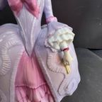 Puntgaaf Porselein Beeld, Marianne, The Minuet 22 Cm Hoog thumbnail 4