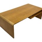Vintage Minimalistische Eikenhouten Salontafel 80's Design thumbnail 14