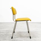 Vintage Gispen 1231 Stoelen, Opnieuw Bekleed Met Leer. thumbnail 5