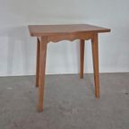 Vintage Tafel Met Ingelegd Blad thumbnail 2