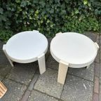 Cassina Gianfranco Frattini Bijzettafels 1970S thumbnail 5