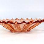 Vintage Roze Schaal Glas thumbnail 4