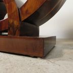 Art Deco Stijl Consoletafel Met Verschillende Soorten Ingelegd Hout thumbnail 23