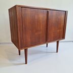 Tambour Sliding Door Cabinet By Kai Kristiansen thumbnail 13