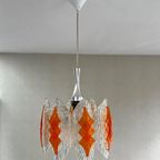 Toffe Hanglamp 70’S Van Frosted Acryl Glas thumbnail 3