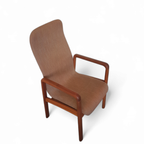 Teak & Fabric Dining Chairs From Dyrlund, 1960S, Set Of 4 thumbnail 3