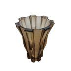 Art Deco Rookglas Vaas Jaren 30 thumbnail 7