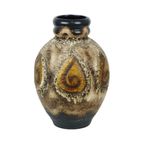 Vintage West Germany Fat Lava Druipglazuur Aardewerk Dumler Breiden Vaas 36-40 thumbnail 4