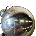 Vintage Chromen Cascade Luster / Hanglamp Met 5 Bollen thumbnail 4