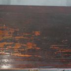 Antiek Houten Chinees Dressoir/ Altaar In Een Warme Donkere Kleur En Mooie Details thumbnail 14