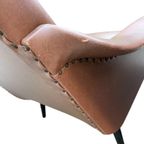 2x Vintage Lounge Fauteuils - Mid Century Modern Stijl thumbnail 2