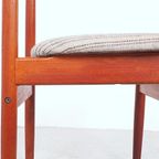 Set Deens Teak Eettafel Stoelen, Viborg Stolefabrik 1960'S thumbnail 12