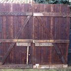 Mooie Oude Dubbele Boeren Stal Schuur Deuren thumbnail 6