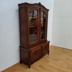 Vintage Landelijke Vitrinekast, Buffetkast Barkast 502 thumbnail 4