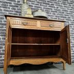 Oud Eiken Dressoir / Meidenkast / Commode thumbnail 6